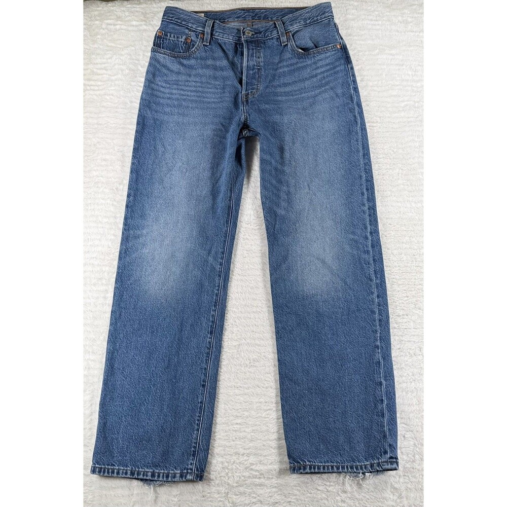 LEVIS Levi's Premium 501 90s Selvedge Denim Jeans Blue Womens 29 x 30 Pants